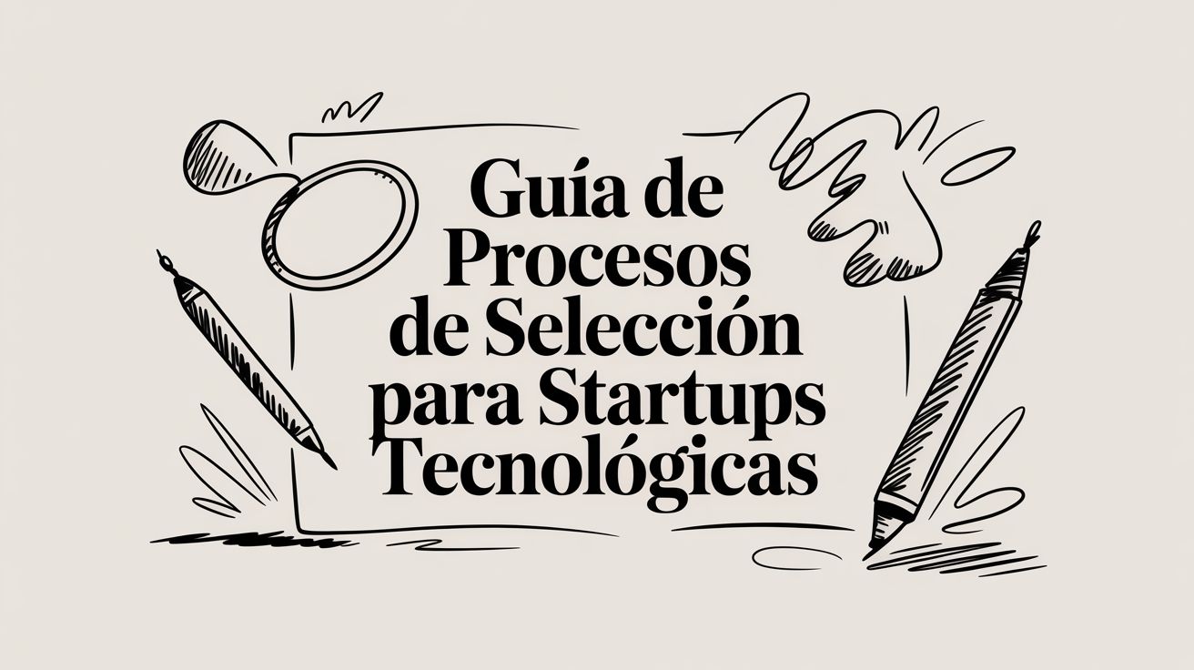 Guía de procesos de selección para startups tecnológicas